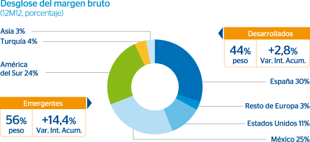 Desglose margen bruto